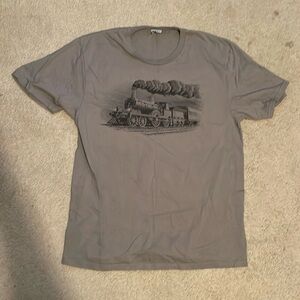Grey train shirt